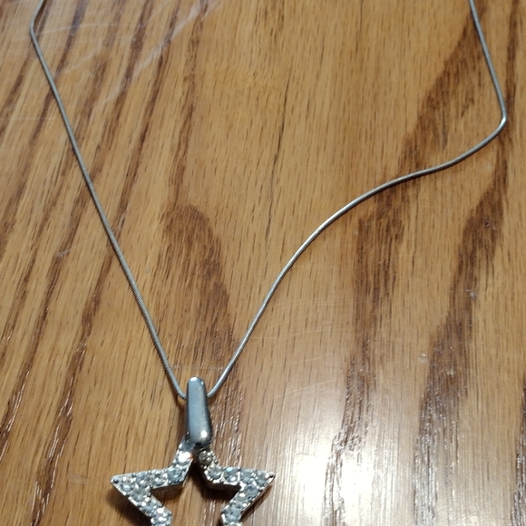 Sterling and cubic zirconia necklace - Picture 11 of 12